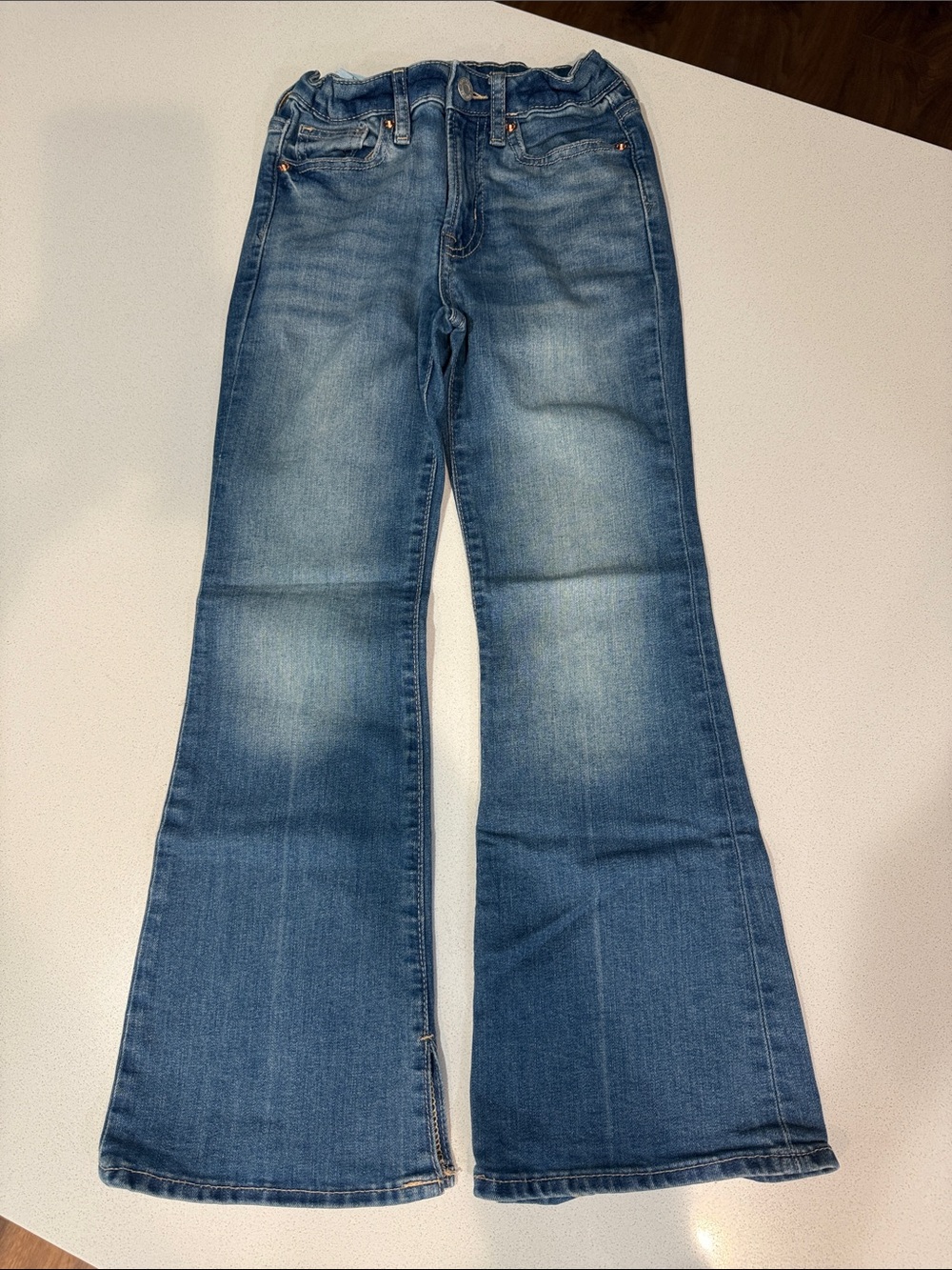 GAP Girls Medium Blue Flare Jeans